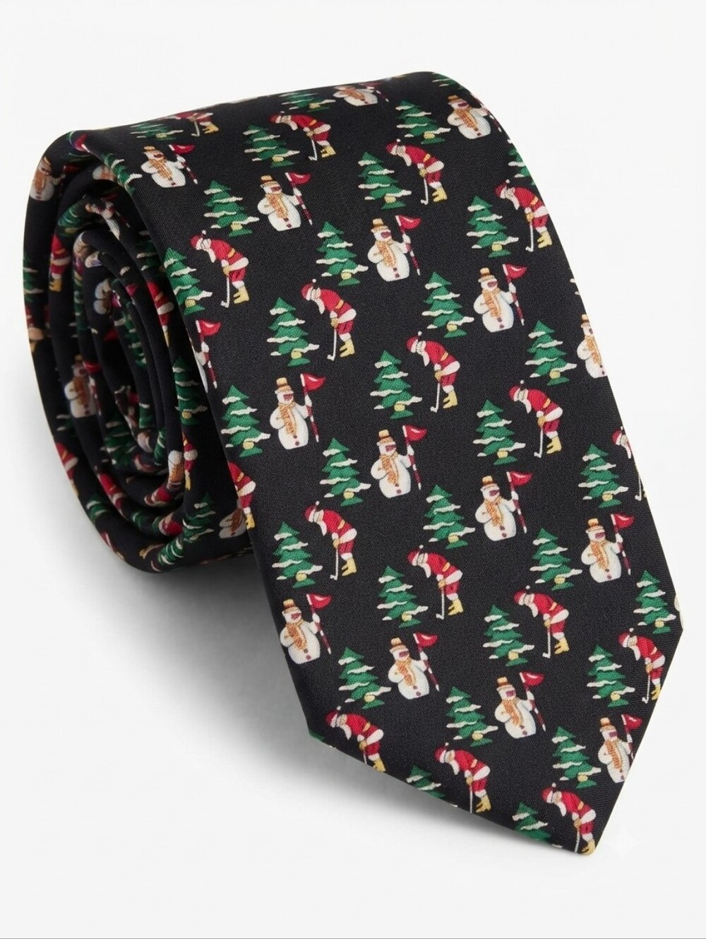 Hallmark Holiday Traditions Vintage Neck Tie